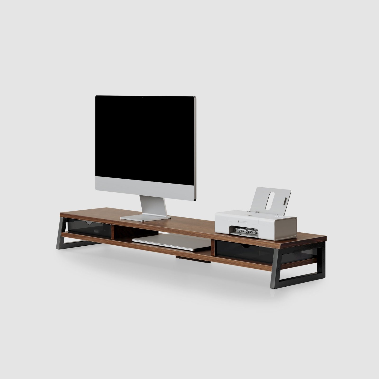 Stable Platform Monitor Riser Stand